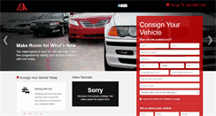 Desktop Screenshot of consignvehicles.com